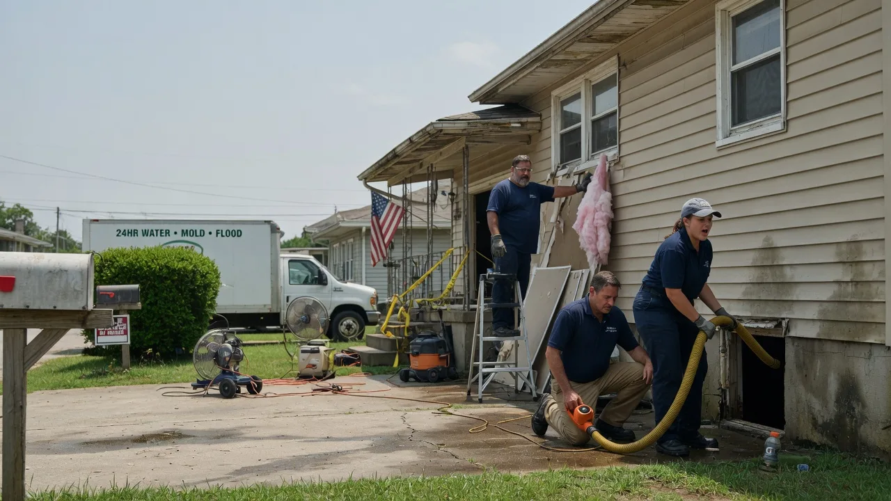 Water Damage Repair in Ullin, IL near me
